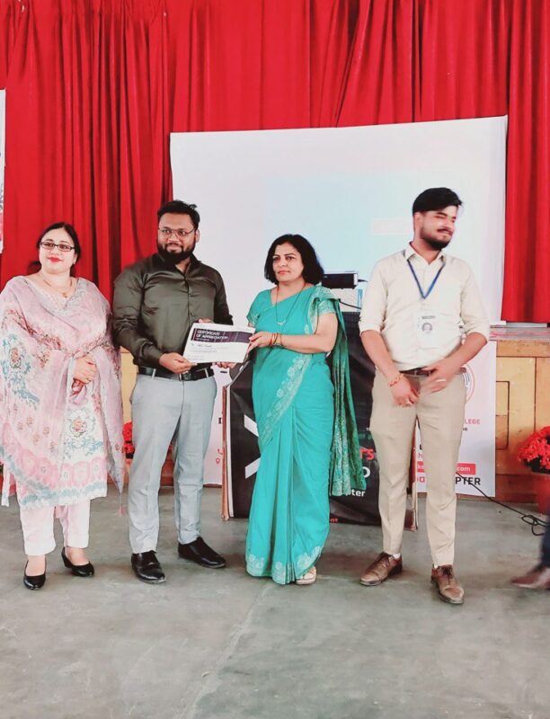 cyber security seminar in Hindu Girls College