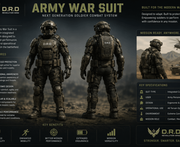 AI Powered Exoskeleton Suit - DRD Guardian Suit by D.R.D Security